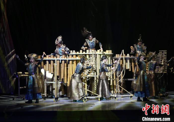 圖為《花腰竹女》演出劇照。　黃興鴻 攝