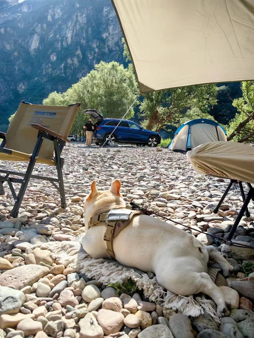 北京懷柔白河灣。受訪者供圖