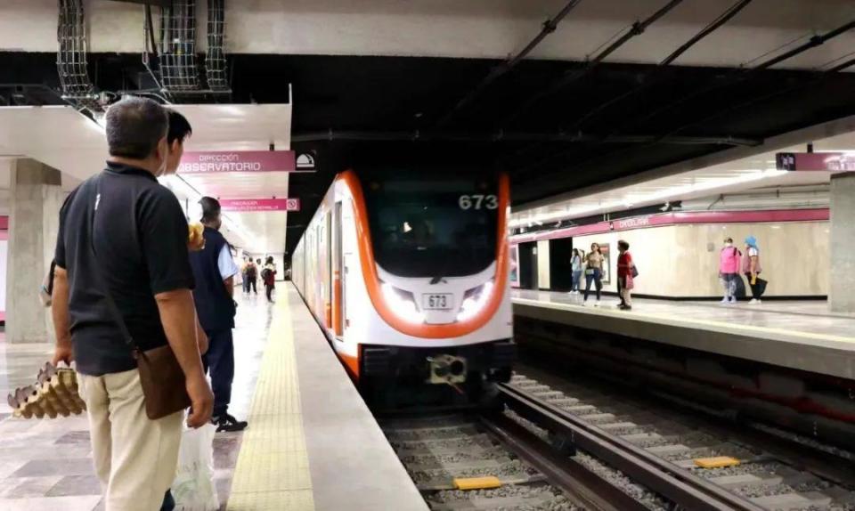 ?墨西哥城地鐵1號(hào)線。中國(guó)中車供圖。