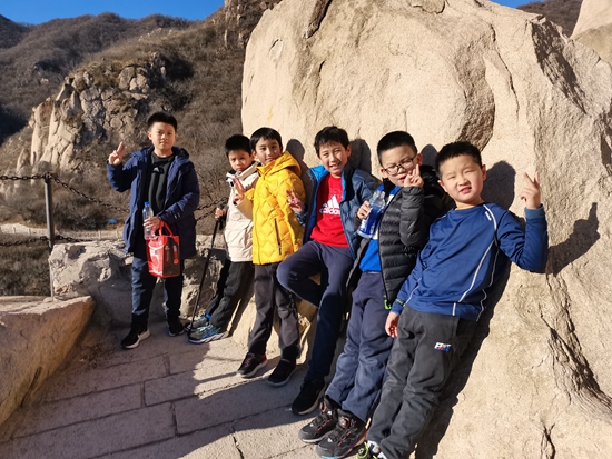 登山隊員供圖。